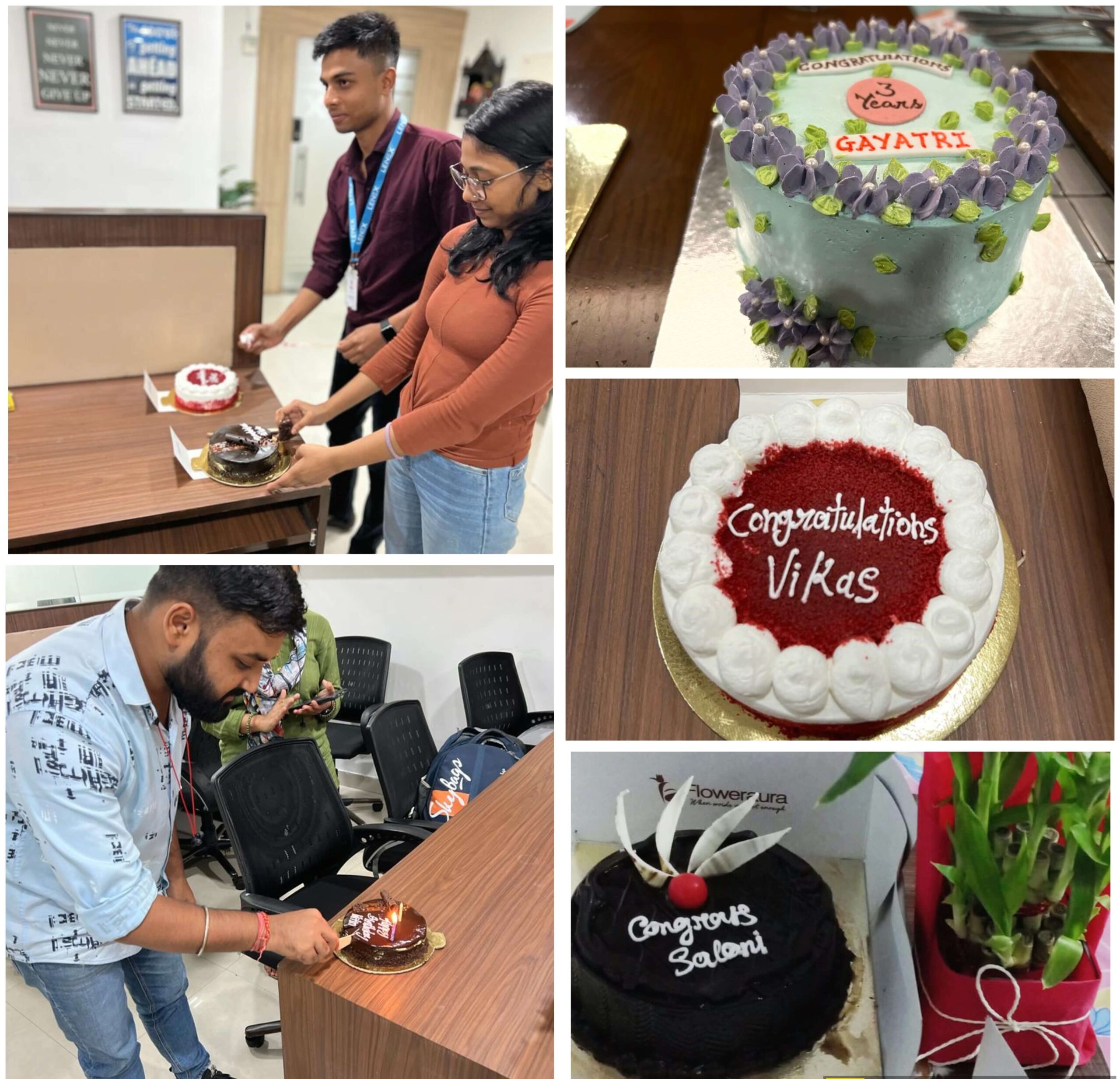 Celebrating Birthdays and Work Anniversaries